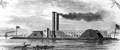 La Black Terror è una nave da guerra dell'Unione durante la guerra civile americana. Era anche completamente falso e costava $ 8.63 per la costruzione.