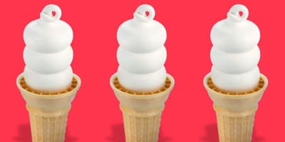 美国食品药品监督管理局不将Dairy Queen的软冰淇淋视为冰淇淋，而是归类为“冰奶”，因为其奶脂含量低于普通冰淇淋的标准。