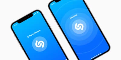 Shazamがアプリになる前は、電話サービスで、曲を識別するために電話をかけることができた。呼び出し先は、その後曲の詳細が記載されたテキストメッセージを受け取ることができた。
