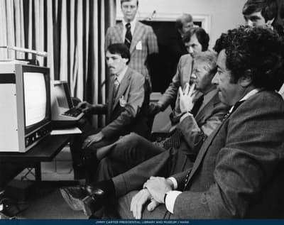 President Carter Oversaw the Installation of the First Computers in the White House in 1978.