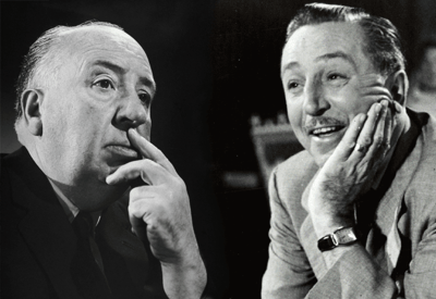 Walt Disney proibiu Alfred Hitchcock de filmar qualquer um de seus projetos em qualquer lugar perto e dentro dos parques da Disney porque ele fez o filme "Pyscho".