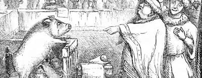 Los animales eran rutinariamente encarcelados, juzgados, condenados y ejecutados en la Francia medieval.