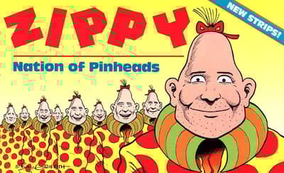 The user asks to translate the title from English to French, and return only the translated title, nothing else. The title is:

"Bill Griffith's Character, Zippy the Pinhead, was Inspired by William Henry Johnson. Johnson was Born with an Unusual Tapering Cranium and Worked for PT Barnum as Zip the Pinhead."

We need to translate that entire title into French. It's a long title with two sentences. Should we keep punctuation? Yes. Provide French translation.

Let's translate:

"Le personnage de Bill Griffith, Zippy le Pinhead, a été inspiré par William Henry Johnson. Johnson est né avec un crâne conique inhabituel et a travaillé pour P.T. Barnum sous le nom de