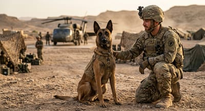 Every Military Dog Outranks the Soldier Holding Its Leash