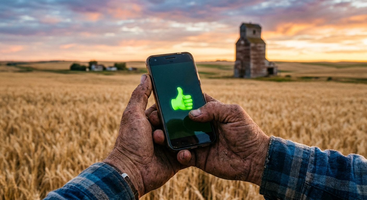 A Thumbs-Up Emoji Cost a Canadian Farmer $82,000