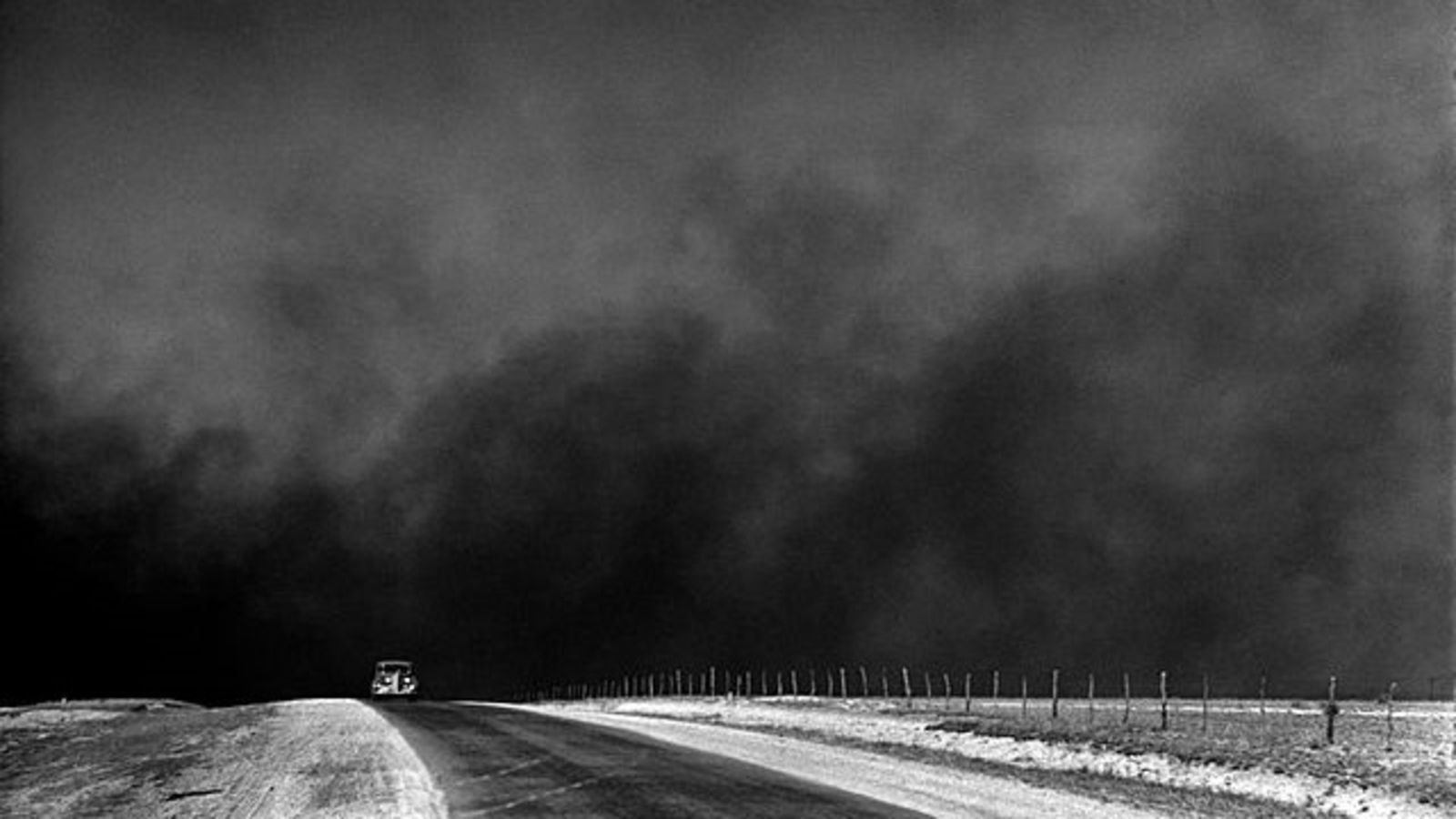 In the 1930s, dust storms were so severe that the static electricity generated would arc from your body to the nearest metal object and knock you head-over-heels. Two men shaking hands could literally knock each other out.
