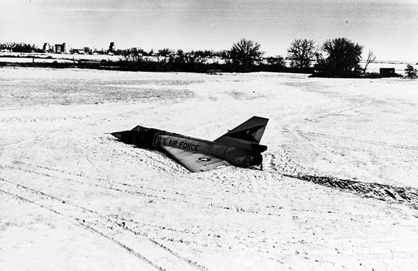 In 1970, a fighter pilot was forced to eject during a training mission. His plane, however, righted itself and continued flying for miles, finally touching down gently in a farmer's field. It earned the nickname "The Cornfield Bomber."