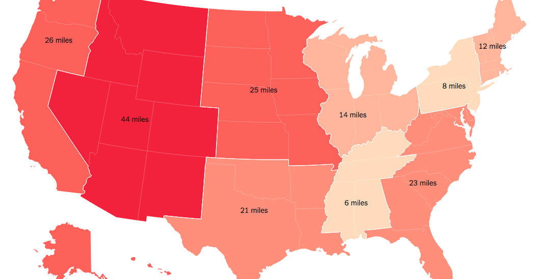 À l'exception des études universitaires ou du service militaire, 37 % des Américains n'ont jamais vécu en dehors de leur ville natale, et 57 % n'ont jamais vécu en dehors de leur État d'origine.