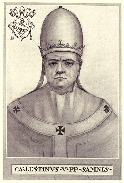 Dopo due anni di stallo senza un nuovo Papa, i cardinali eleggono un monaco eremita che invia loro una lettera arrabbiata minacciando di giudizio divino. Diventa Celestino V, regna per cinque mesi, introduce una legge che consente l’abdicazione papale e abdica una settimana dopo.