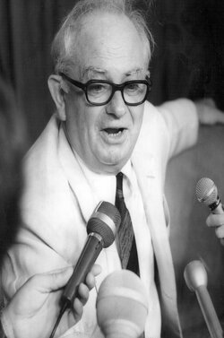 In September 1945 Australian journalist Wilfred Burchett defied US restrictions and snuck into Hiroshima by train. Burchett was the first to tell the world about the effects of radiation on the victims of the bombing, which the US denied both before and after his story was published.