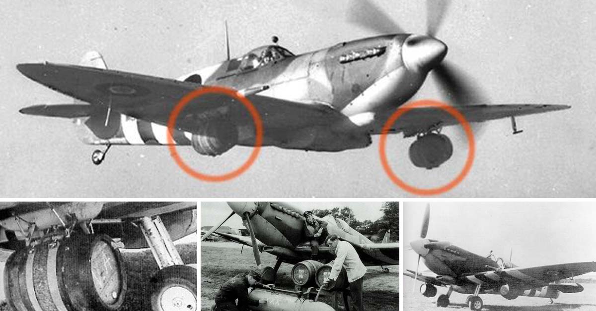 Britische Brauereien spendeten im Zweiten Weltkrieg kostenloses Bier an Soldaten, doch nach D‑Tag gab es keinen Platz mehr für das Bier auf den Schiffen, die den Ärmelkanal überquerten. Spitfire‑Mechaniker und -Piloten modifizierten Pylonen, um Bierfässer zu transportieren und die Truppen zu versorgen. In großer Höhe gekühlt.