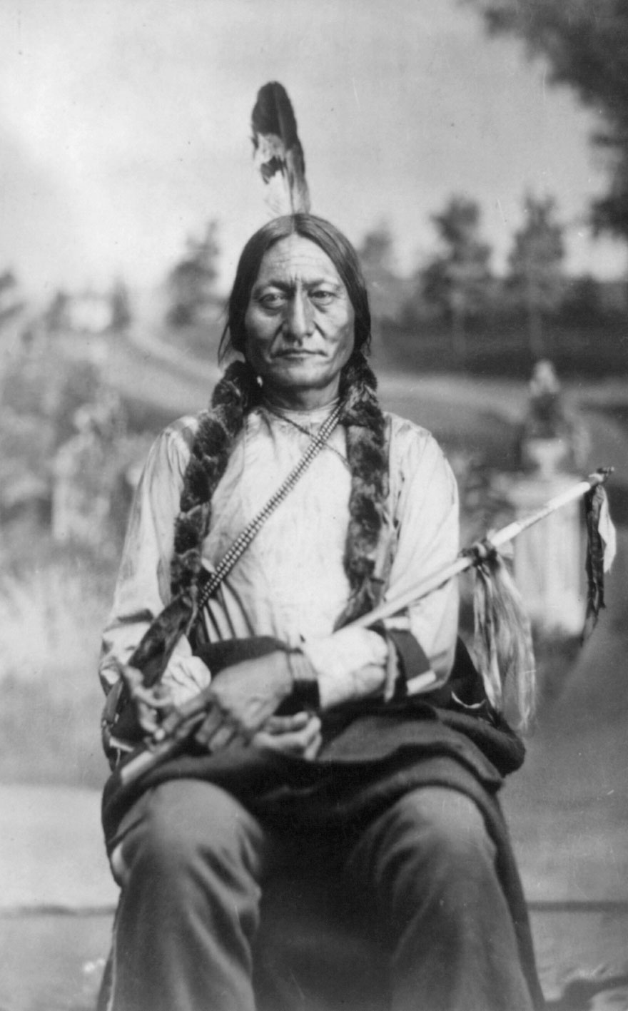 Comment Sitting Bull a-t-il prouvé son courage ?