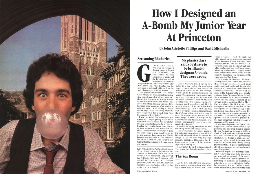 Le FBI a-t-il confisqué le mémoire d'un étudiant de Princeton ?