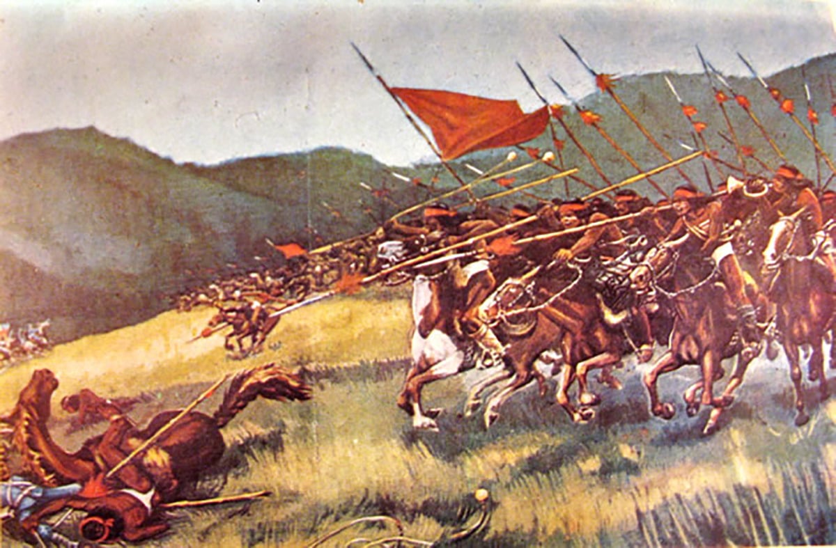 Welcher Stamm in Südamerika konnte der spanischen Kontrolle widerstehen?