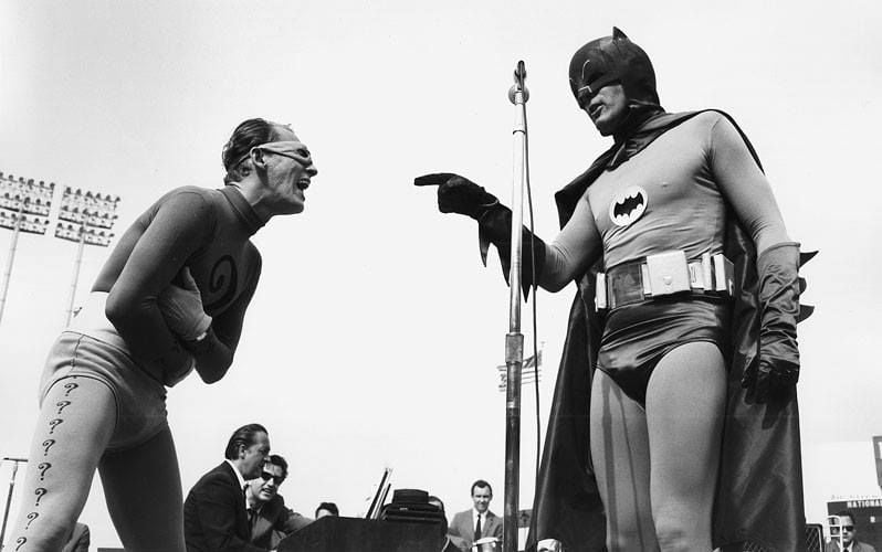 Batman and the riddler