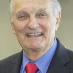 Alan Alda met his wife of over 60 years at a dinner party when they were the only two guests who ate the rum cake after it fell on the kitchen floor.