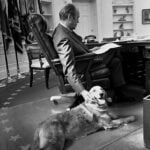 When President Gerald Ford wanted to end a conversation in the Oval Office he would signal Liberty, his golden retriever, and she would go to the guest wagging her tail, creating a natural break.