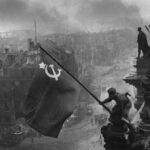 The famous photo of the Soviet flag being raised during the Battle of Berlin in 1945 was actually doctored. Photographer Yevgeny Khaldei added smoke to make it seem more dramatic, and also removed one of two watches from a Senior Sergeant's wrist, as it would have implied looting.