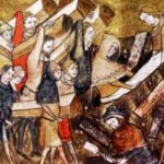 The Black Death was responsible for the beginning of the end of European Feudalism/Manoralism. As there were fewer workers, their lords were forced to pay higher wages. With higher wages, there were fewer restrictions on travel. Eventually, this would lead to a trade class/middle class.