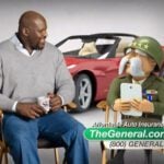 The reason why Shaq promotes The General Insurance is because when he was a poor teenager at LSU they insured him when no one else would. He's stayed loyal to them ever since.