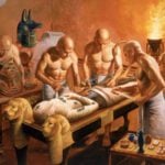 How were the Middle to Lower Classes Buried in Ancient Egypt?