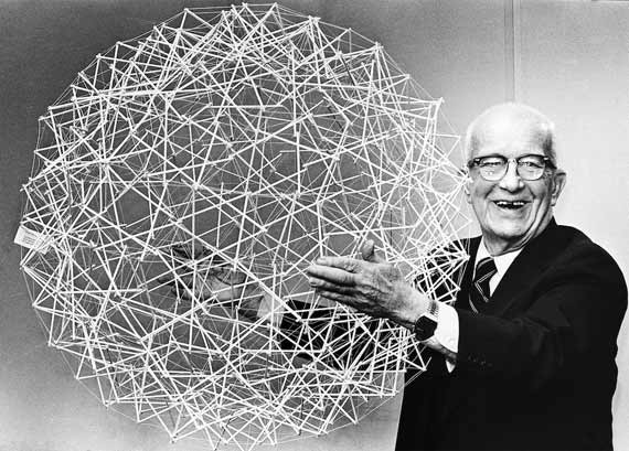 Buckminister Fuller geodetisch ontwerp