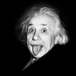Albert Einstein Wacky Picture