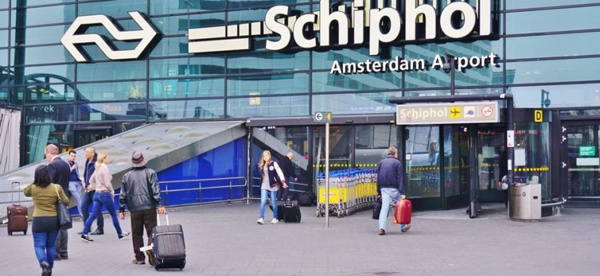 Flughafen Amsterdam