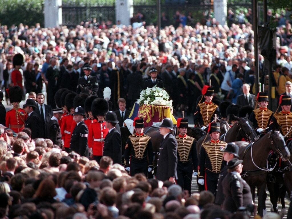 Begrafenis prinses Diana