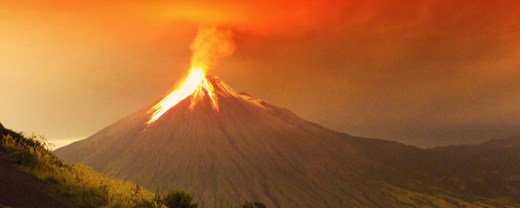 Élimination du volcan