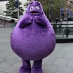 The McDonald’s Character Grimace was Introduced as "Evil Grimace" and Stole Milkshakes