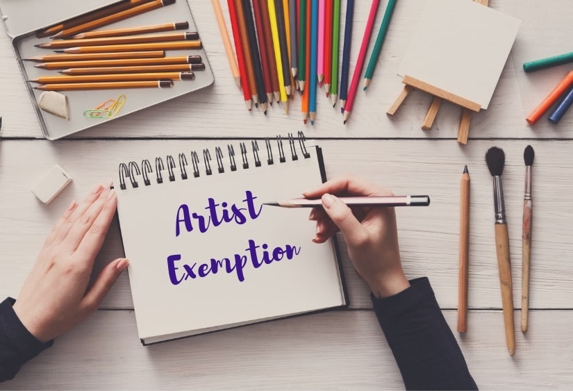 Uncapped Exemption for Irish Artists