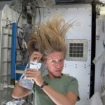 Astronauts on the International Space Station Do Not Shower for Six Months. Instead, They Use Damp Towels and Waterless Shampoo to Keep Themselves Clean.