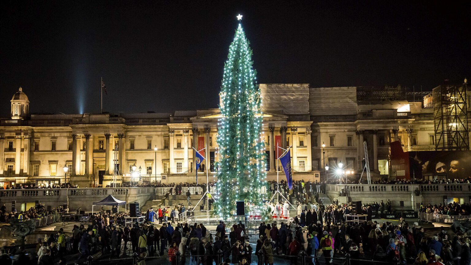 La Norvegia invia ogni anno un albero di Natale al Regno Unito per